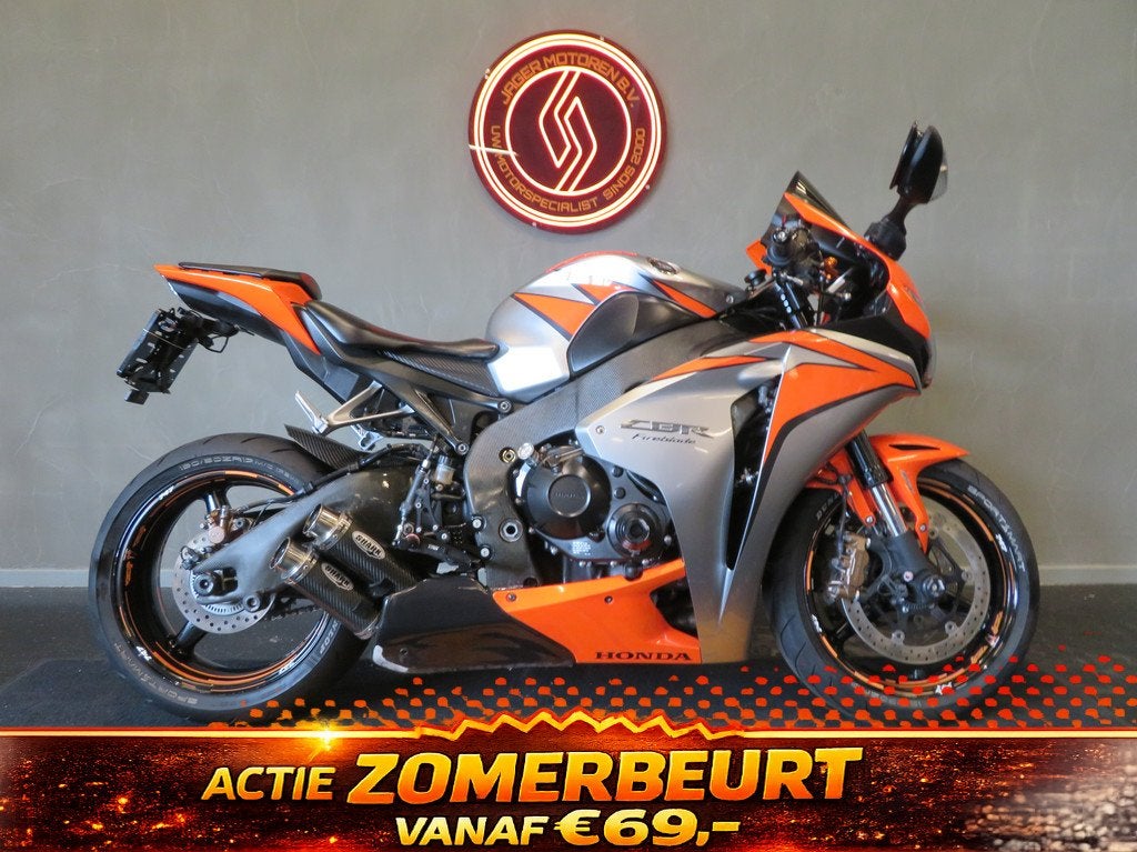 Honda CBR 1000 RR FIREBLADE SHARK DEMPER! (bj 2011), Motoren, Bedrijf, Super Sport, 1000 cc