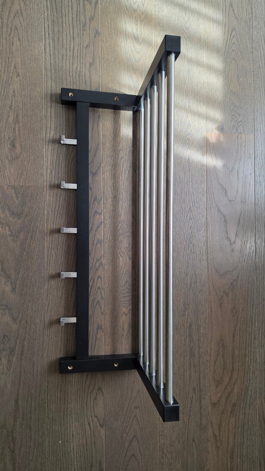 Ikea kapstok TJUSIG, zwart., Gebruikt, Minder dan 100 cm, Metaal, Ophalen