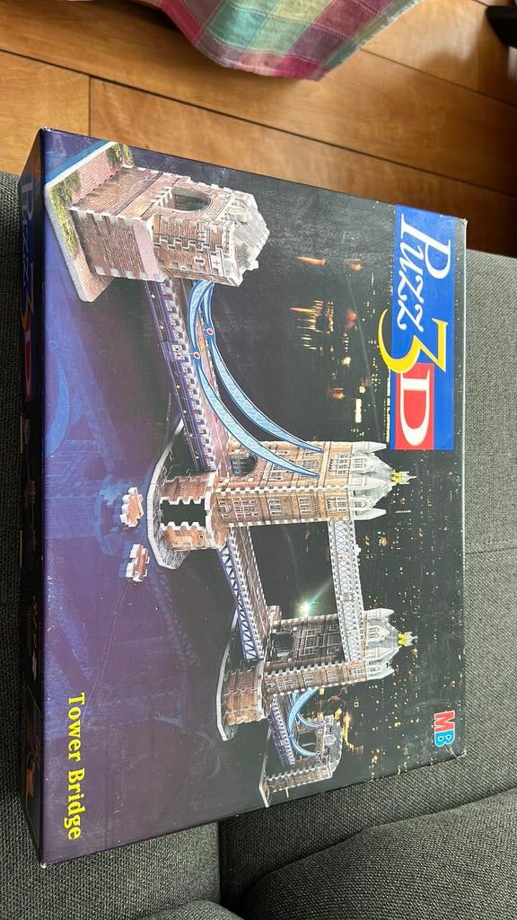 Tower bridge 3d puzzel, Ophalen, 500 t/m 1500 stukjes, Gebruikt, Rubik's of 3D-puzzel