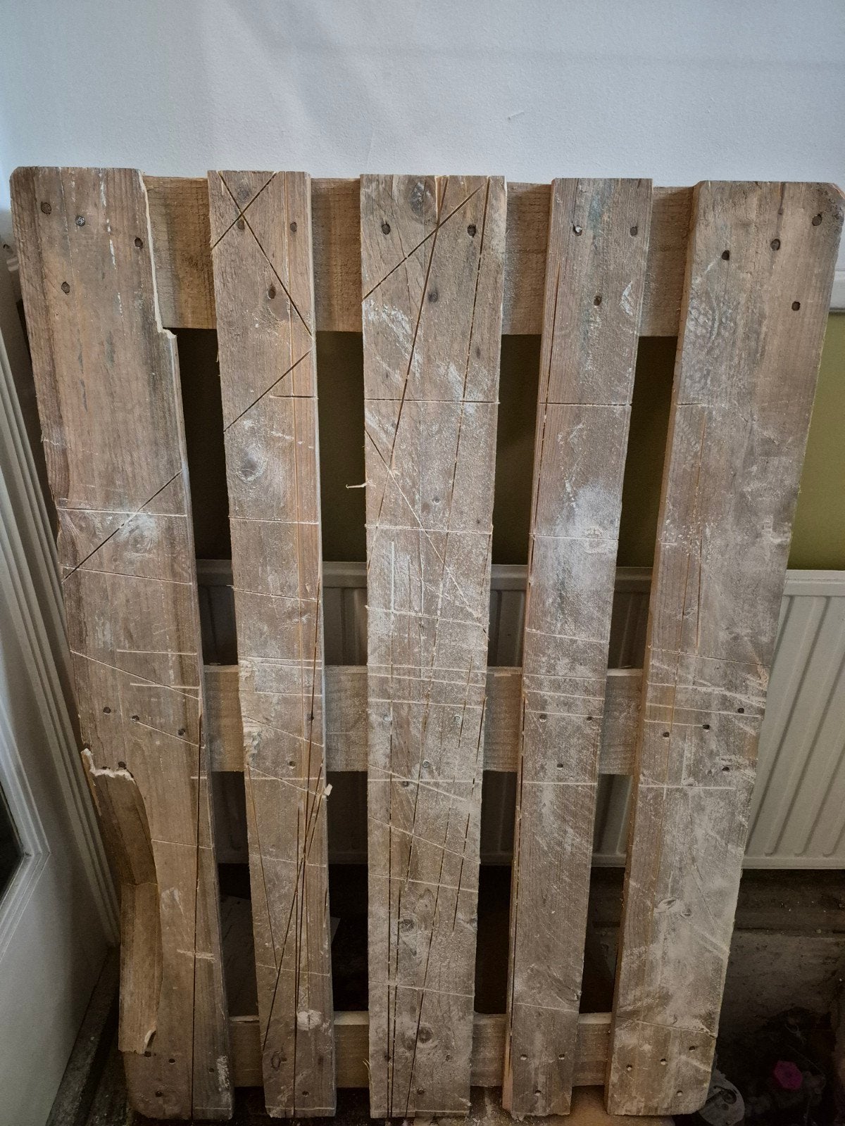Gratis pallet, Doe-het-zelf en Verbouw, Kratten en Dozen, Gebruikt, 100 cm of meer, 60 cm of meer, Overige typen