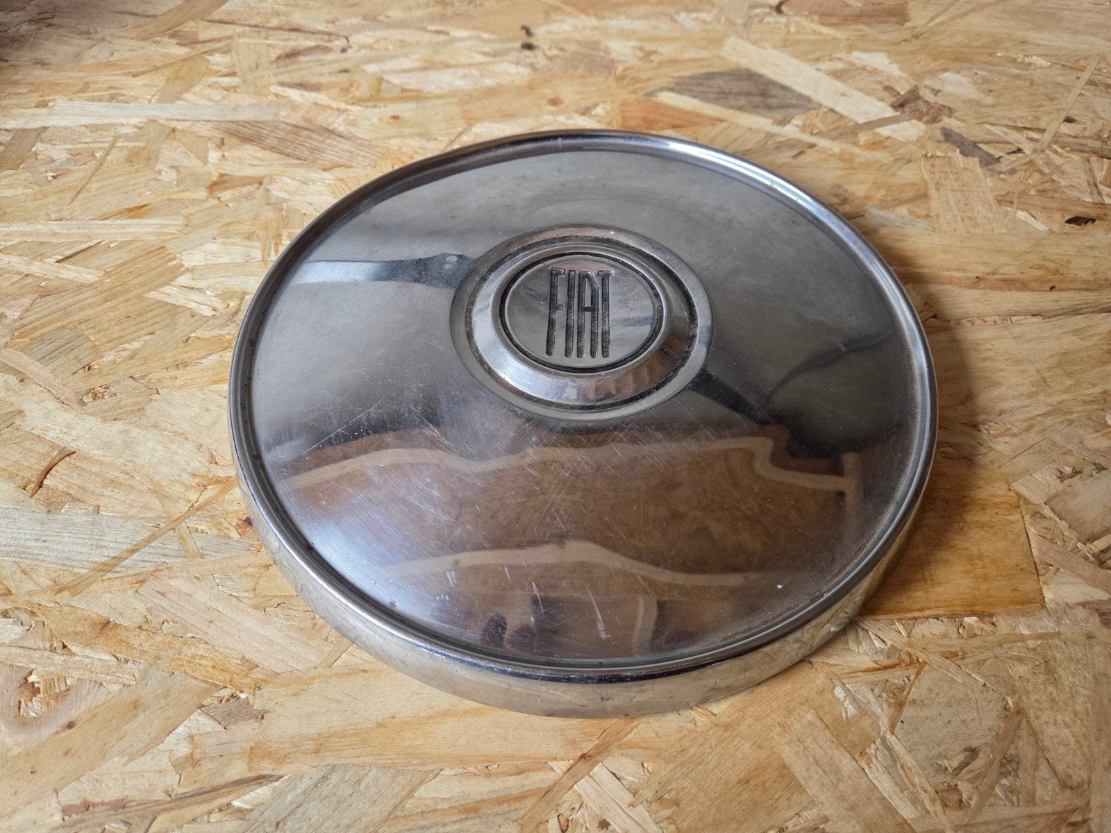 Metalen Fiat wieldop, Auto diversen, Wieldoppen, Ophalen of Verzenden