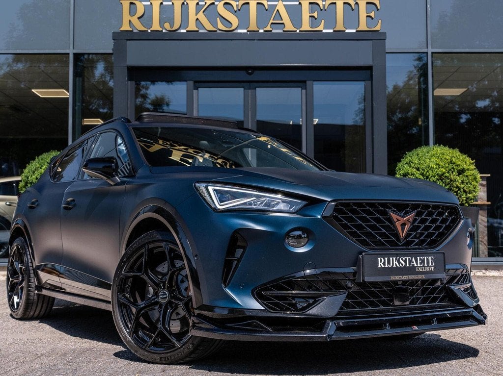 CUPRA Formentor 2.0 TSI 4DRIVE|PANO|BEATS|MAXTON|MEMORY|20'', Automaat, 4 cilinders, Blauw, Leder