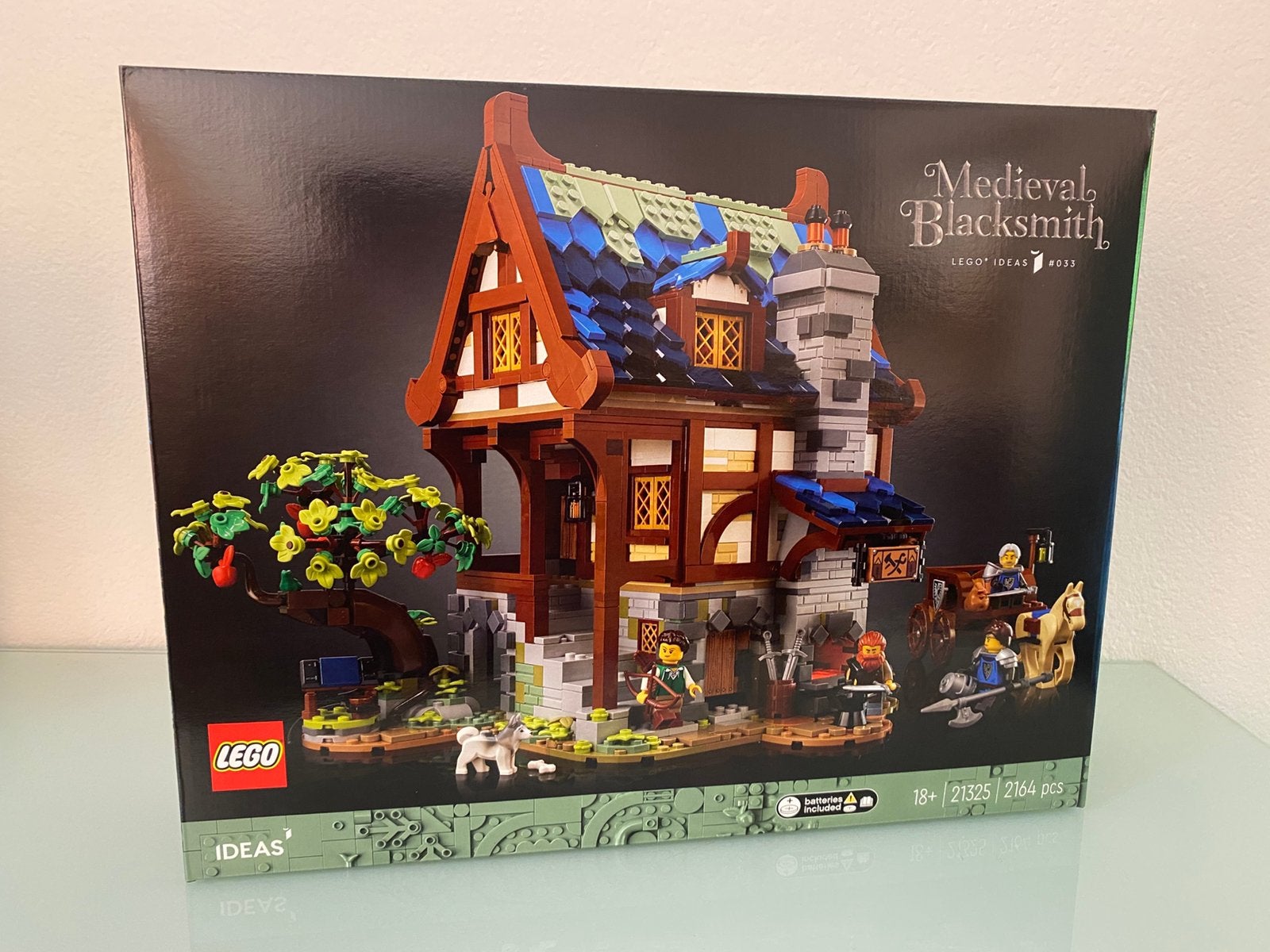 LEGO Ideas 21325 Medieval Blacksmith. NIEUW/SEALED!!! 🆕, Lego, Nieuw, Ophalen of Verzenden, Ideas