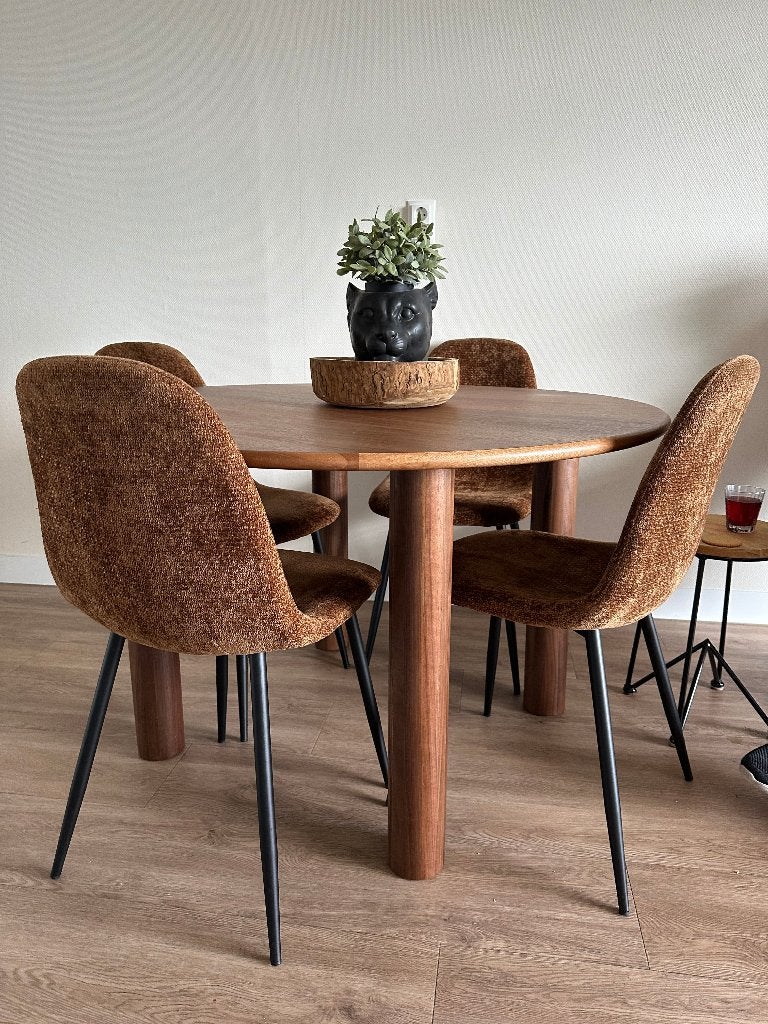prachtige 2 maanden oude eethoek, Huis en Inrichting, Ophalen, Zo goed als nieuw, Modern, 4 tot 6 stoelen