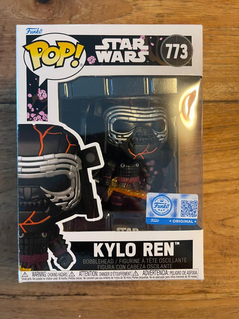 Funko pop kylo ren japans thema, Ophalen of Verzenden, Zo goed als nieuw