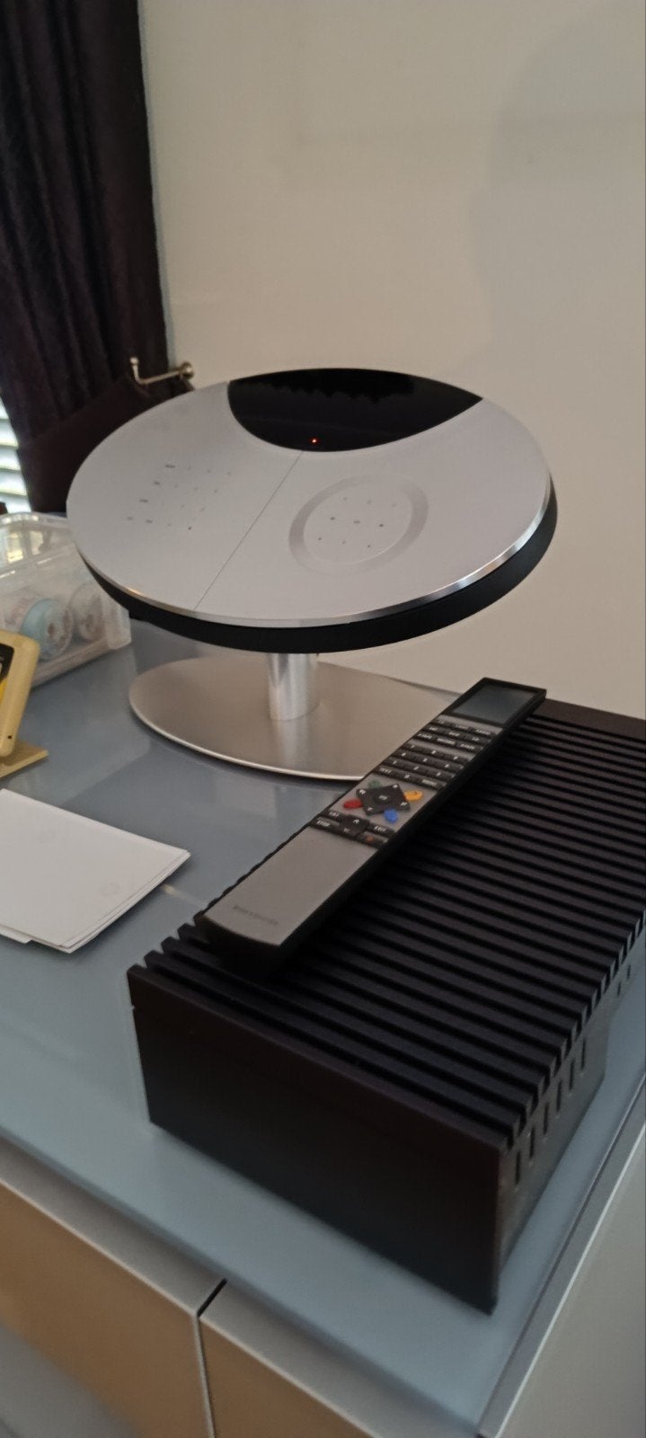 Bang & Olufsen Beocenter 2 met master en originele remote, Ophalen of Verzenden, Zo goed als nieuw, Overige merken, Met radio
