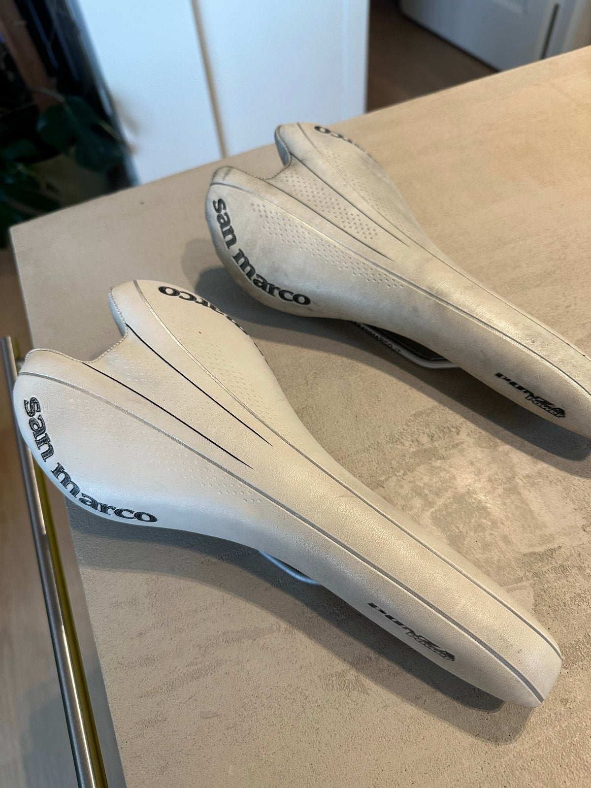San Marco Fietszadels - Set van 2, Gebruikt, Overige materialen, Ophalen of Verzenden, Zadel