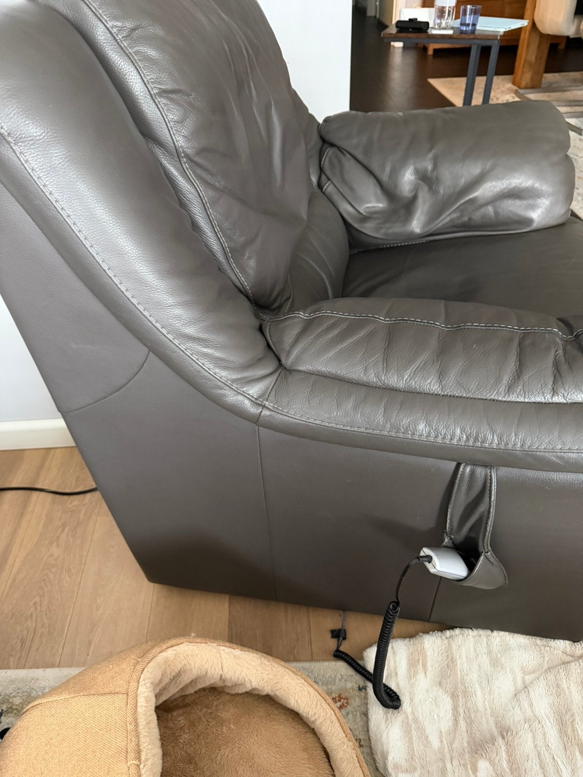 Relax italiaanse calia leer, Ophalen, Gebruikt, Klasiek, 75 tot 100 cm