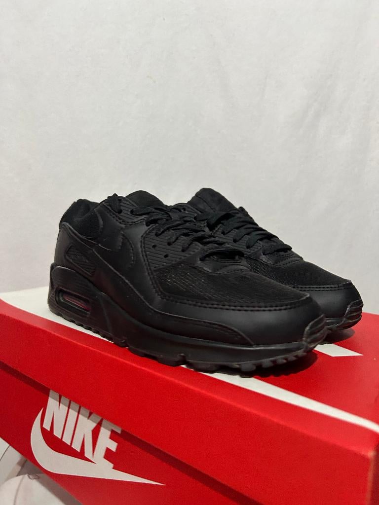 ALS NIEUW! Maat 40 - Nike Air Max 90 Triple Black, Kleding | Dames, Schoenen, Verzenden, Zwart, Nike, Nike