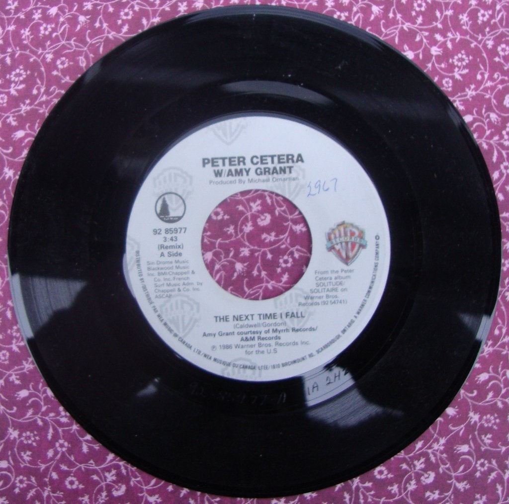 Peter Cetera - the next time i fall (7'' vinyl 1986)  (4), Cd's en Dvd's, Gebruikt, 7 inch, Ophalen of Verzenden, Pop