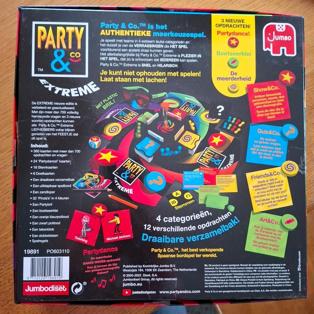 Party & Co (nieuw in doos), Ophalen of Verzenden, Nieuw, Jumbo
