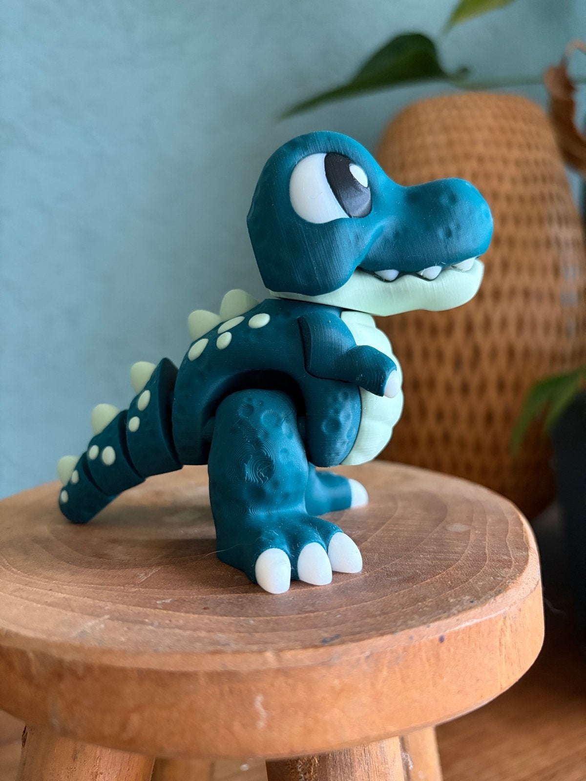Leuke 3D-geprinte Dinosaurus, Ophalen of Verzenden, Nieuw, Fantasy
