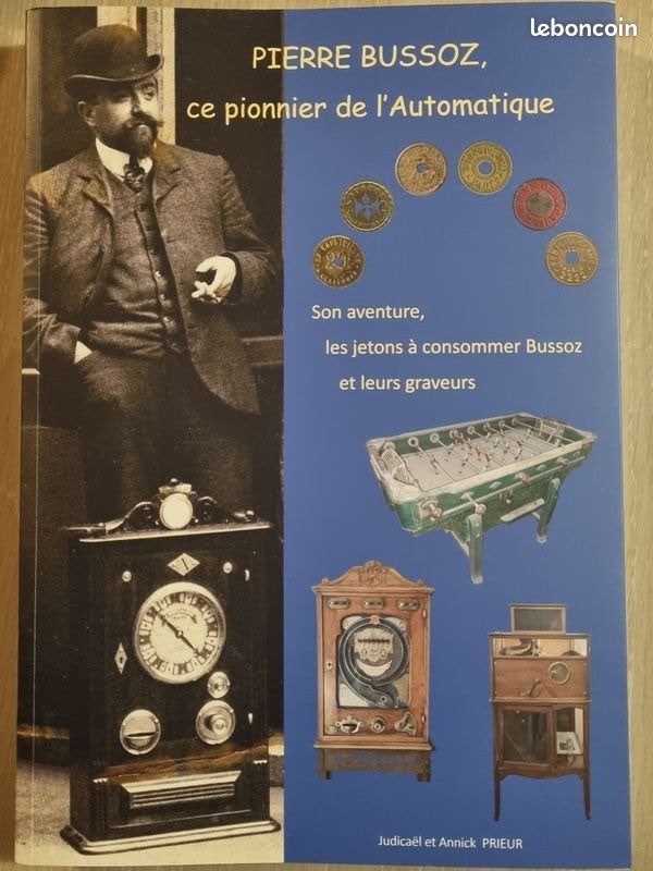 Pierre Bussoz waarzegger automaat; Parijs 1930, Verzamelen, Overige munten, Ophalen, Gebruikt, Met sleutels