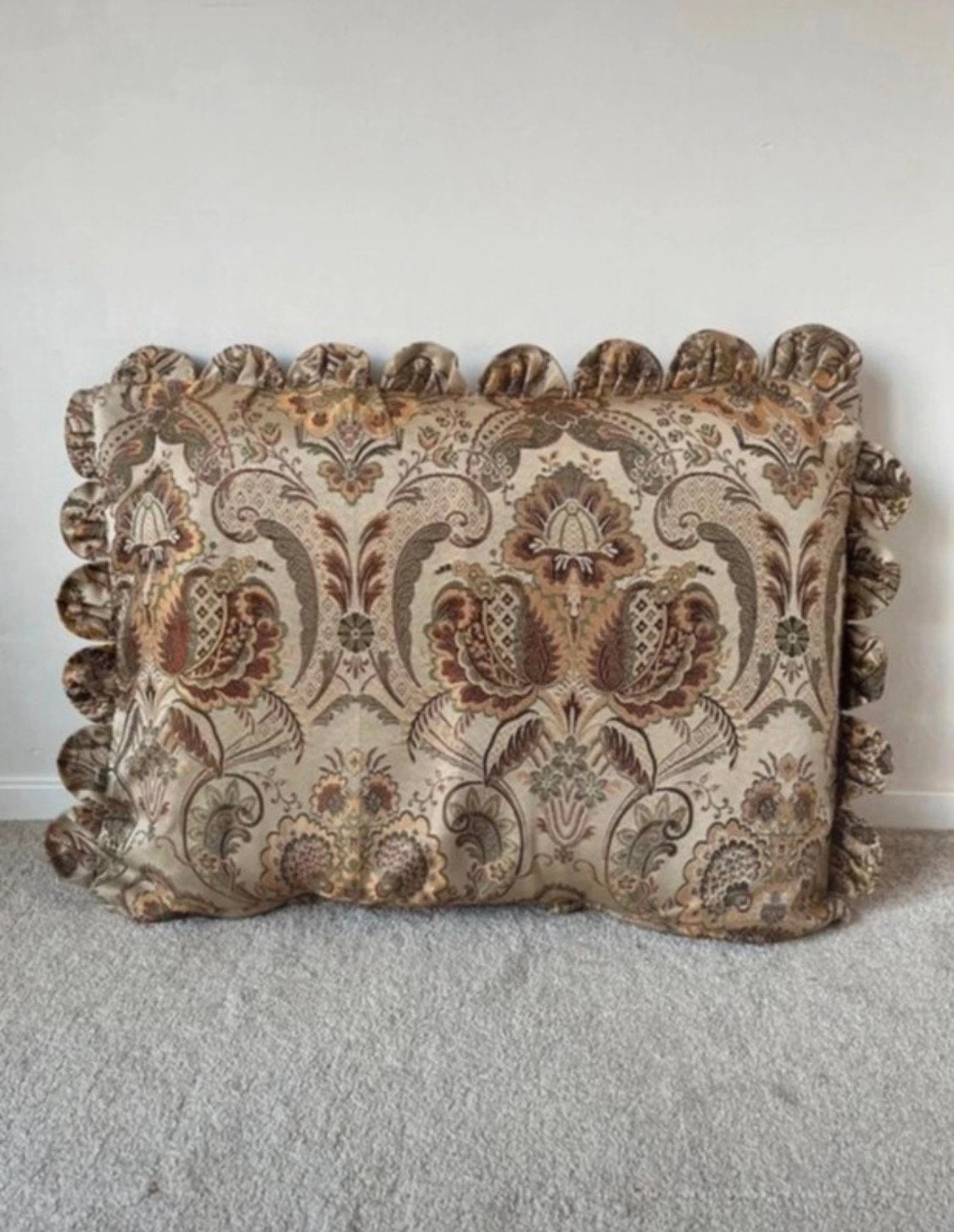 Vintage patterned kussenhoes, 71x51cm. Boho bohemian barok, Overige merken, Gebruikt, Verzenden, Kussenhoes