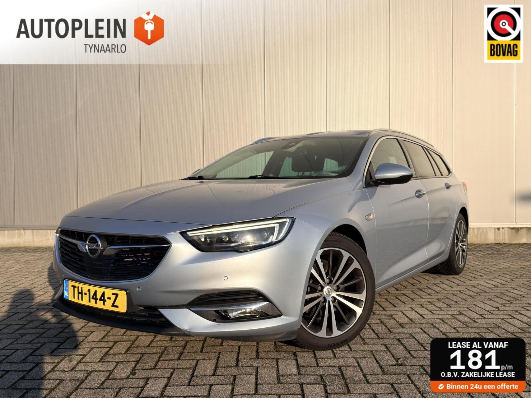 Opel Insignia Sports Tourer 1.5 Turbo Exclusive Automaat HUD, 730 kg, Gebruikt, Euro 6, 4 cilinders
