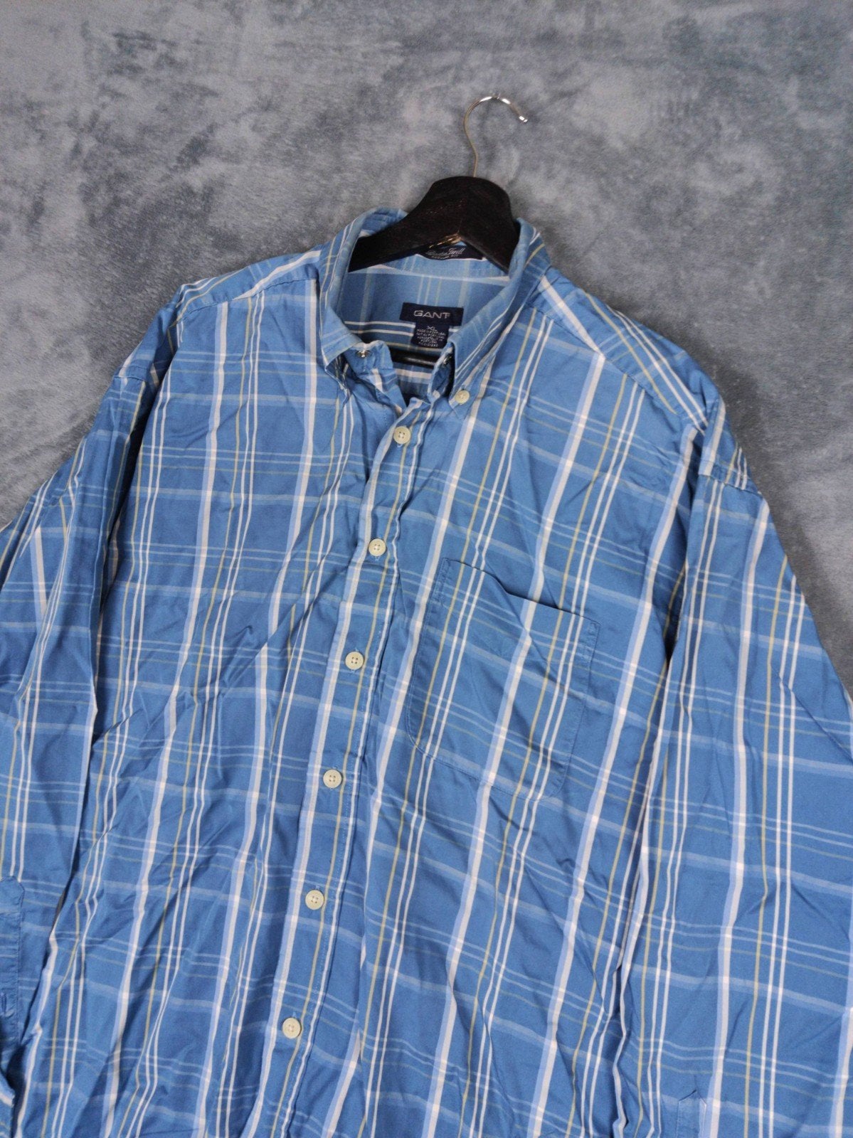 Gant Overhemd Boston Twill Regular XL Blauw Geruit Hemd

Sta, Kleding | Heren, Blauw, ., GANT, Ophalen of Verzenden