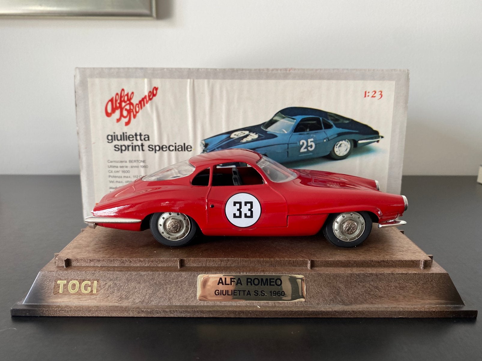Alfa Romeo Giulietta Sprint Speciale Togi, Ophalen of Verzenden, Zo goed als nieuw, Overige merken
