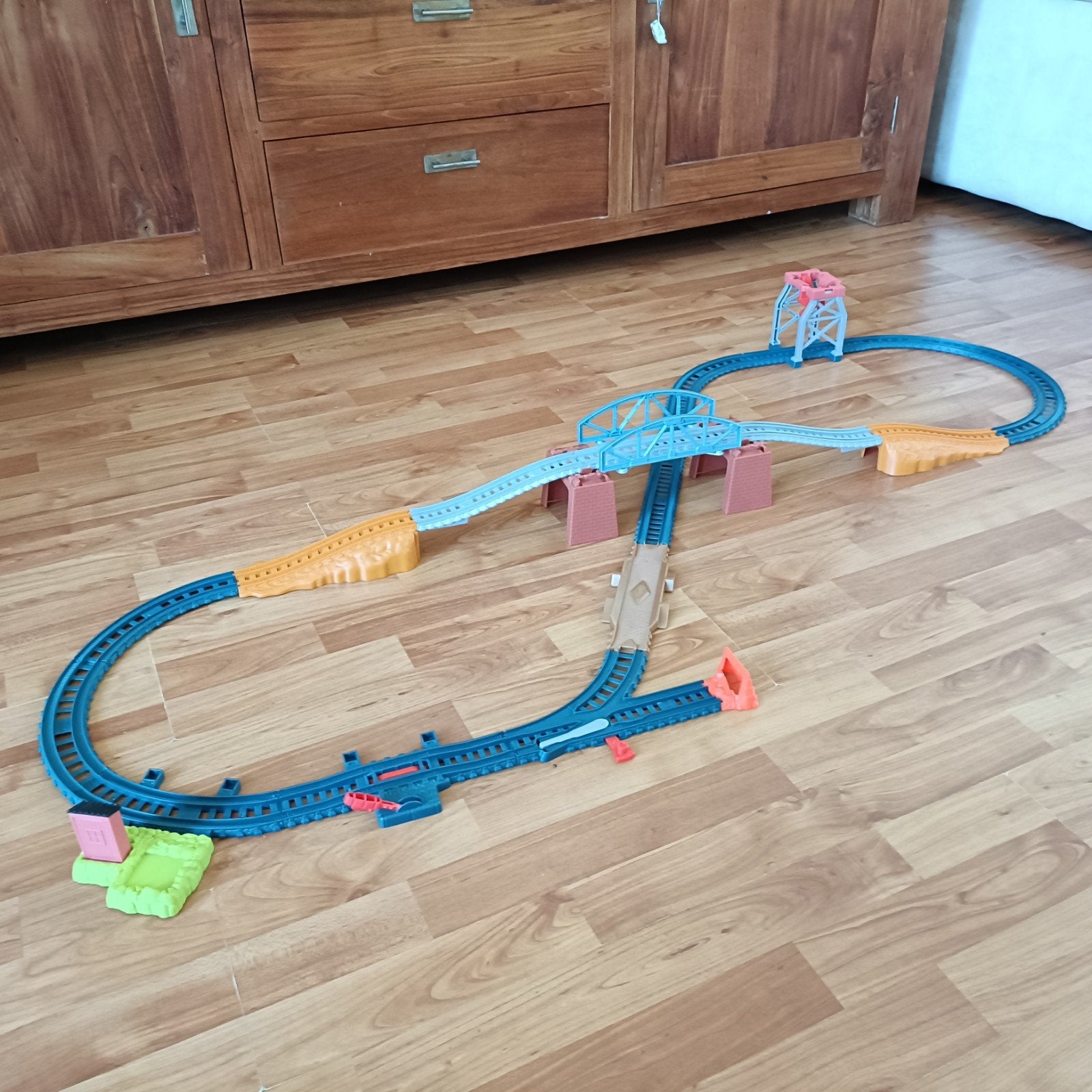 Thomas & Friends TrackMaster Rijbaan Set, Kinderen en Baby's, Speelgoed | Speelgoedvoertuigen, Zo goed als nieuw, Ophalen of Verzenden