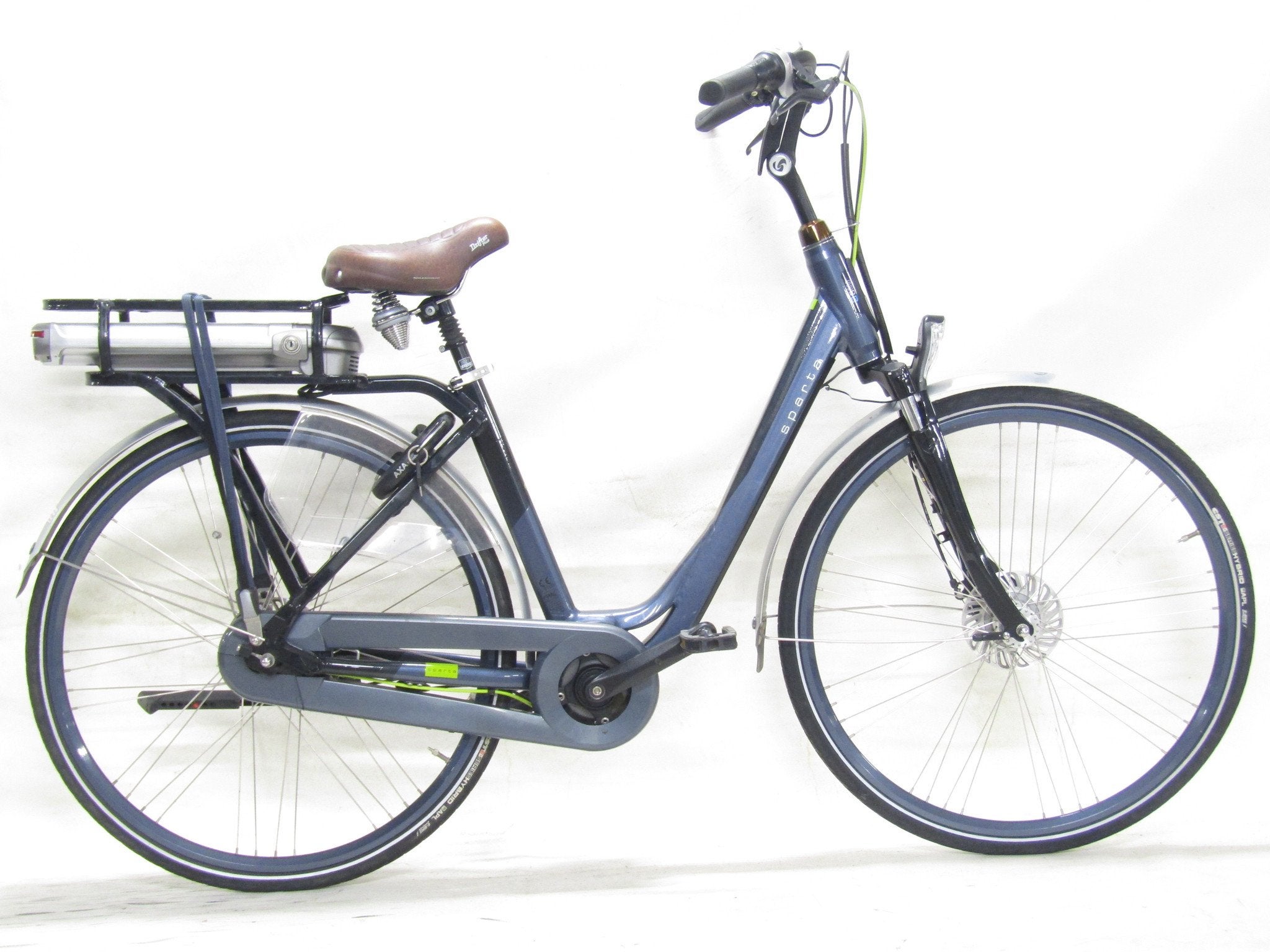 Sparta M8e grijs dames 48cm 28inch, Fietsen en Brommers, Elektrische fietsen, 47 tot 51 cm, Gebruikt, Sparta