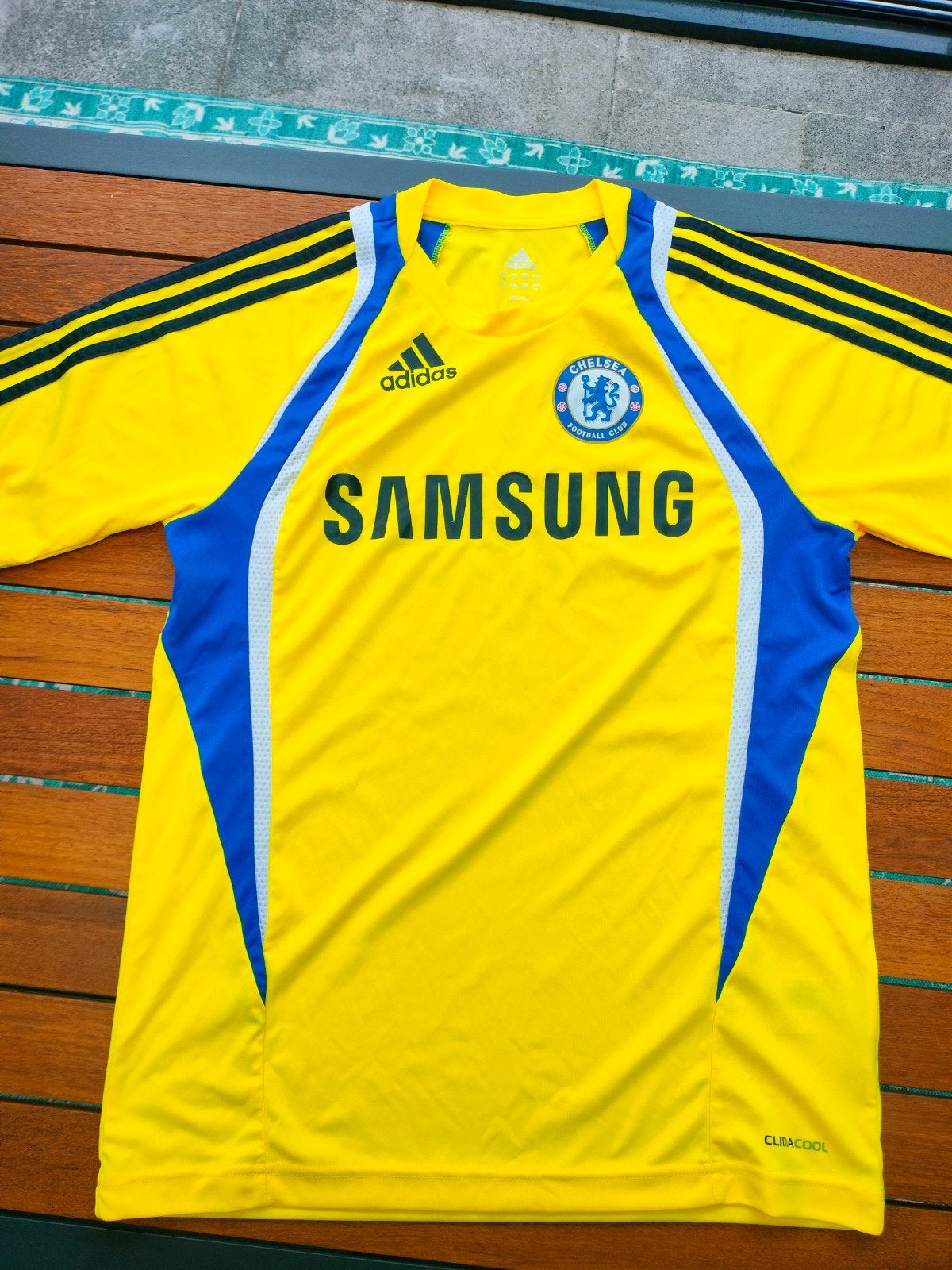 Adidas Chelsea FC Voetbalshirt Geel Maat S, Geel, Ophalen of Verzenden, Zo goed als nieuw, Adidas