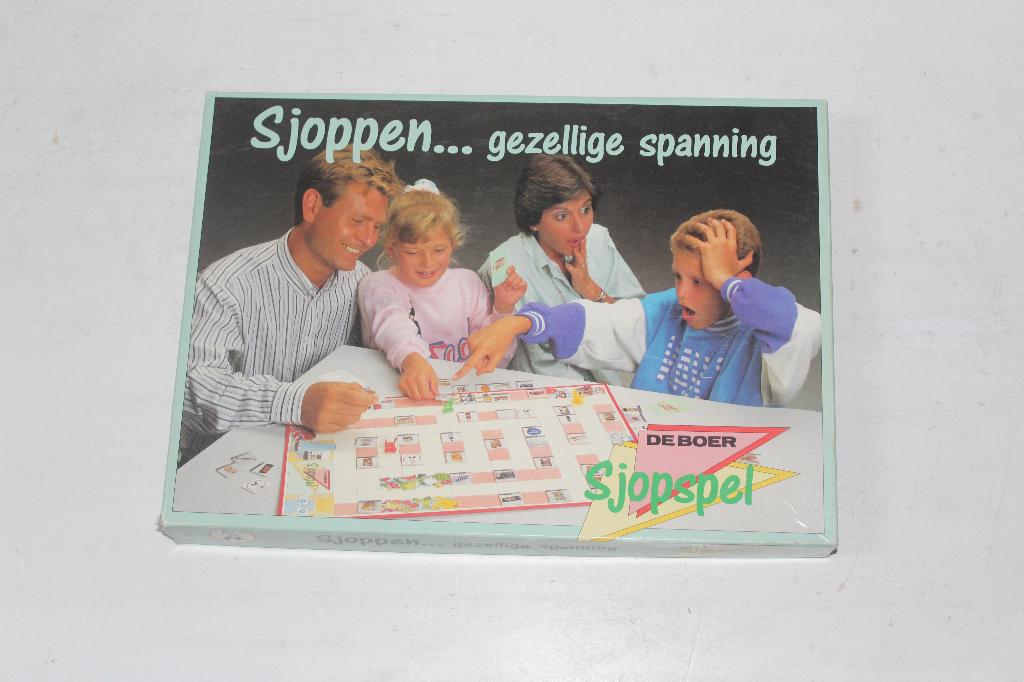 sjopspel, Hobby en Vrije tijd, Gezelschapsspellen | Bordspellen, Een of twee spelers, Ophalen of Verzenden, Gebruikt, Super de boer