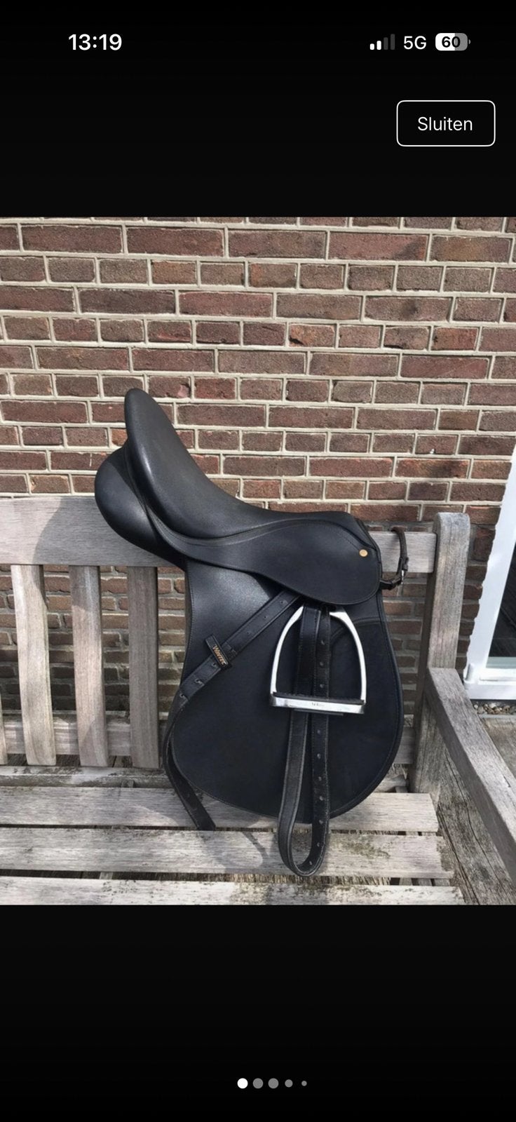 Wintec zadel 17 inch, Dieren en Toebehoren, Ophalen, Gebruikt, M (17 inch), Wintec