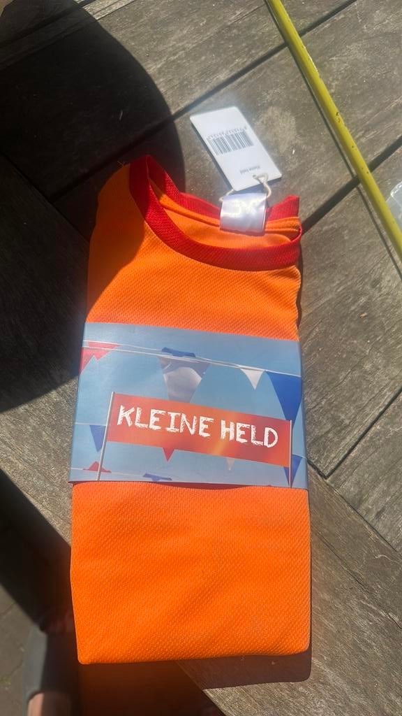 Koningsdag kleine held, Ophalen of Verzenden, Nieuw, Jongen of Meisje