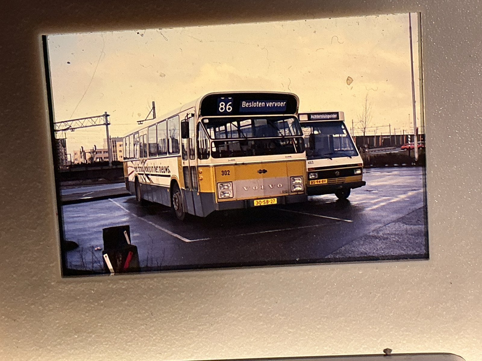 ENHABO LANDSMEER OUDE BUSSEN DIA, Verzenden, Zo goed als nieuw, Bus of Metro, Overige typen