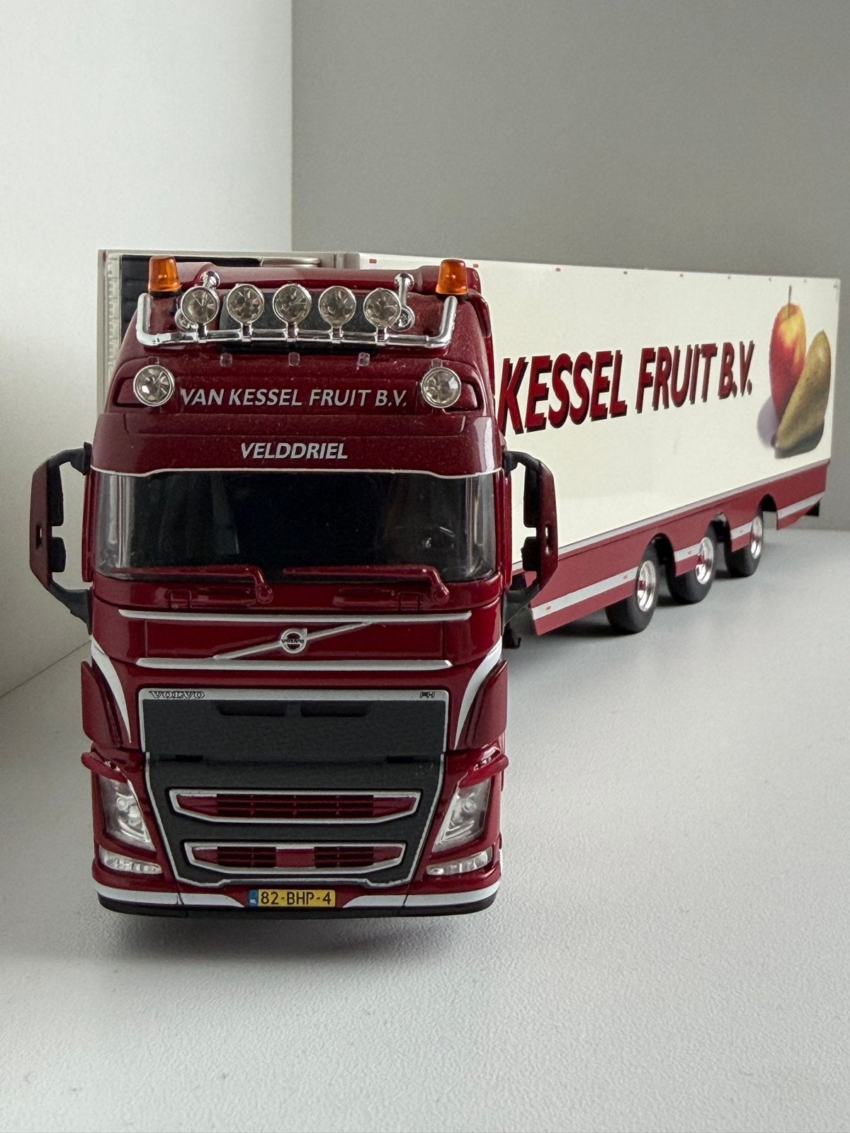 Tekno Volvo FH4 Van Kessel Fruit B.V. 1:50, Ophalen, Nieuw, Bus of Vrachtwagen, Tekno