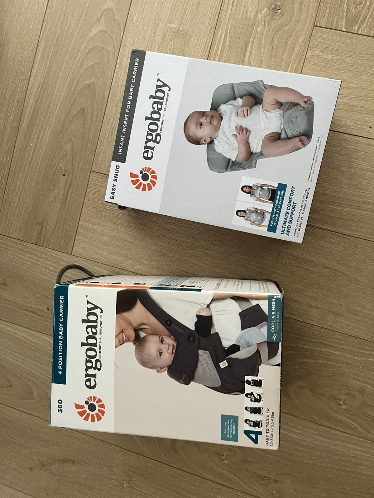 Ergobaby 360 draagzaken verkleinkussen, Overige merken, Buik of Rug, Ophalen of Verzenden, Zo goed als nieuw