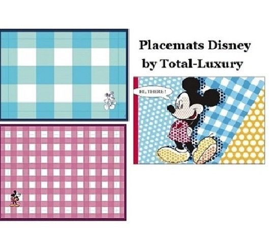 Mickey Mouse placemats 3 soorten Disney nieuw!, Verzamelen, Verzenden, Mickey Mouse, Nieuw, Beeldje of Figuurtje