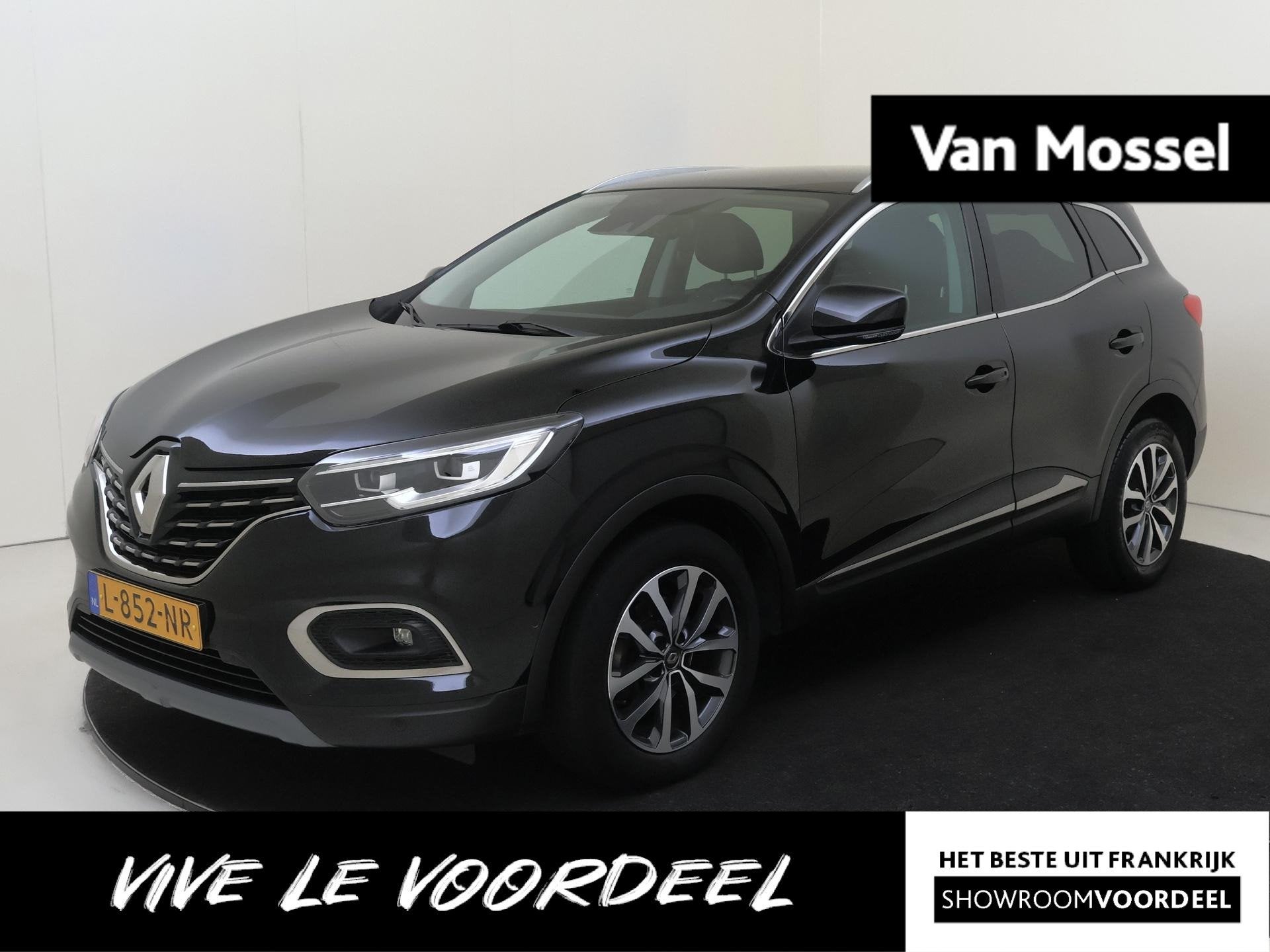 Renault Kadjar 1.3 TCe Intens AUTOMAAT | NAVIGATIE | CLIMATE, Auto's, Gebruikt, Euro 6, 4 cilinders, Leder en Stof