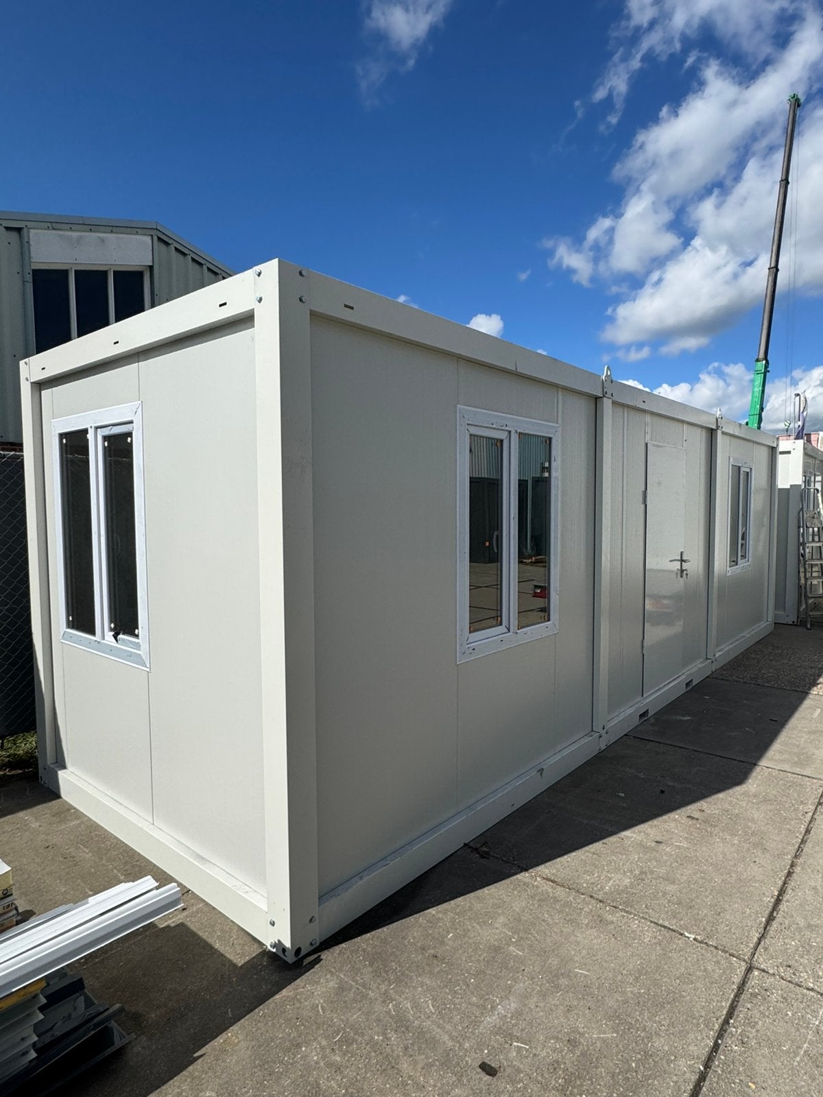 Nieuw kantoorunit 8M, Ophalen
