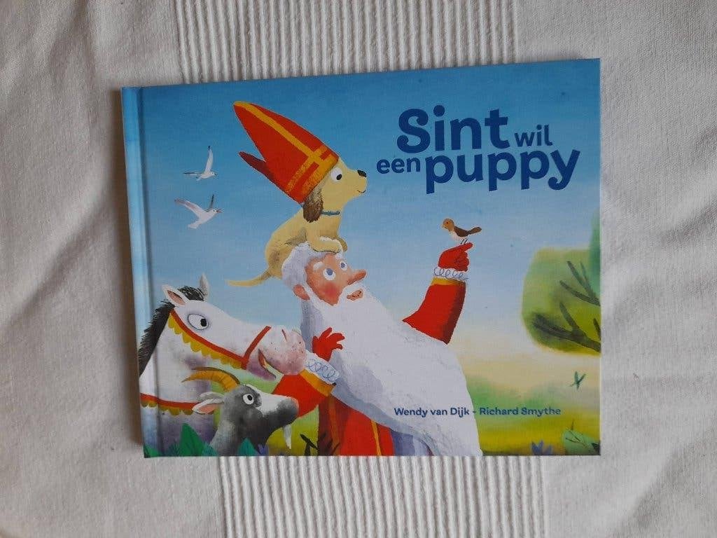 Sint wil een Puppy prentenboek, Boeken, Fictie algemeen, Ophalen of Verzenden, Zo goed als nieuw, Voorleesboek