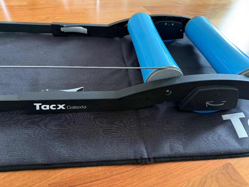 Tacx Galaxia incl. Tacx Trainermat en Zweetvanger, Sport en Fitness, Wielrennen, Ophalen of Verzenden, Zo goed als nieuw, Overige typen