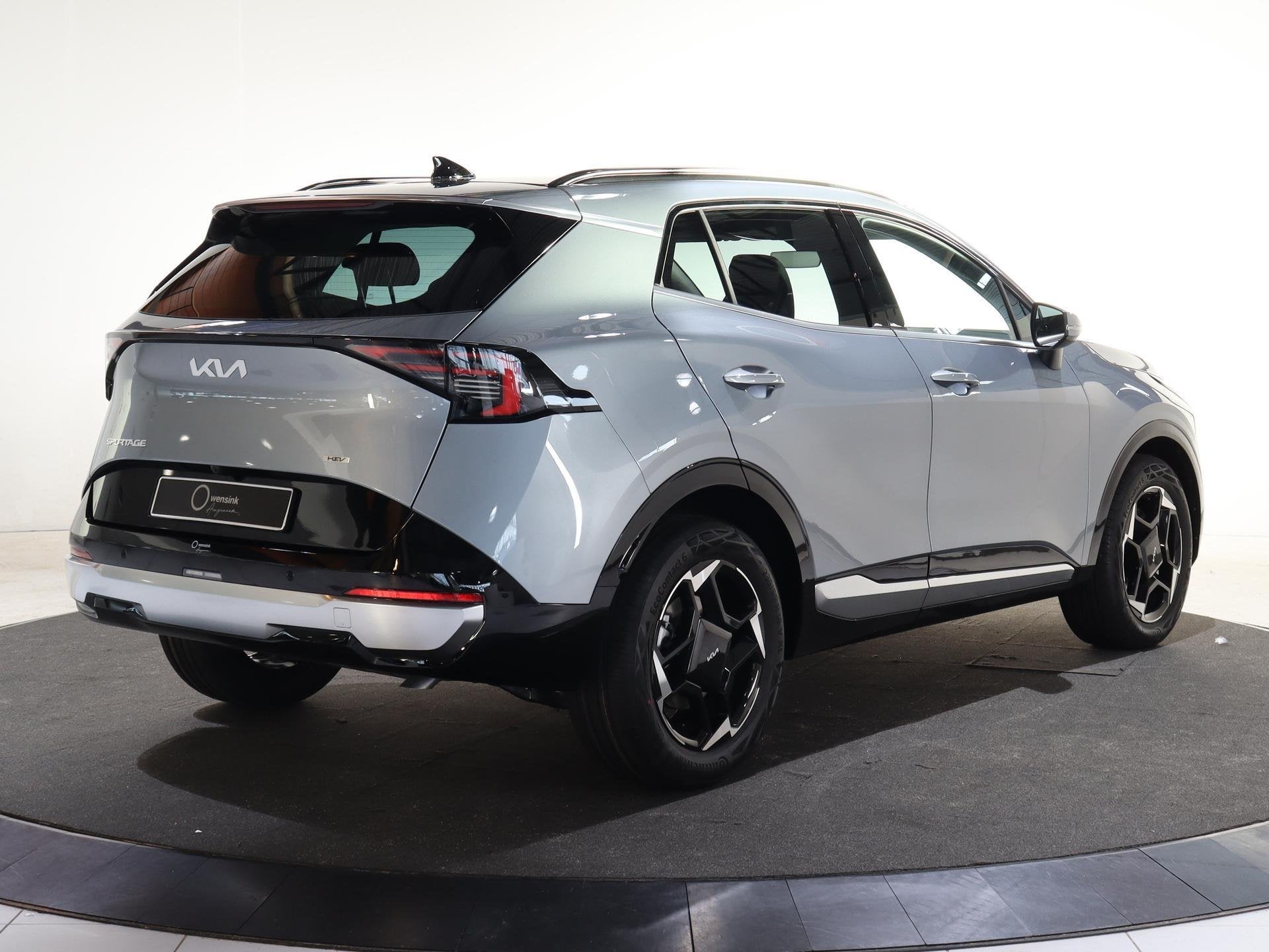 Kia Sportage 1.6 T-GDi Hybrid DynamicPlusLine | Panoramadak, Auto's, 4 cilinders, Leder en Stof, SUV of Terreinwagen, 239 pk