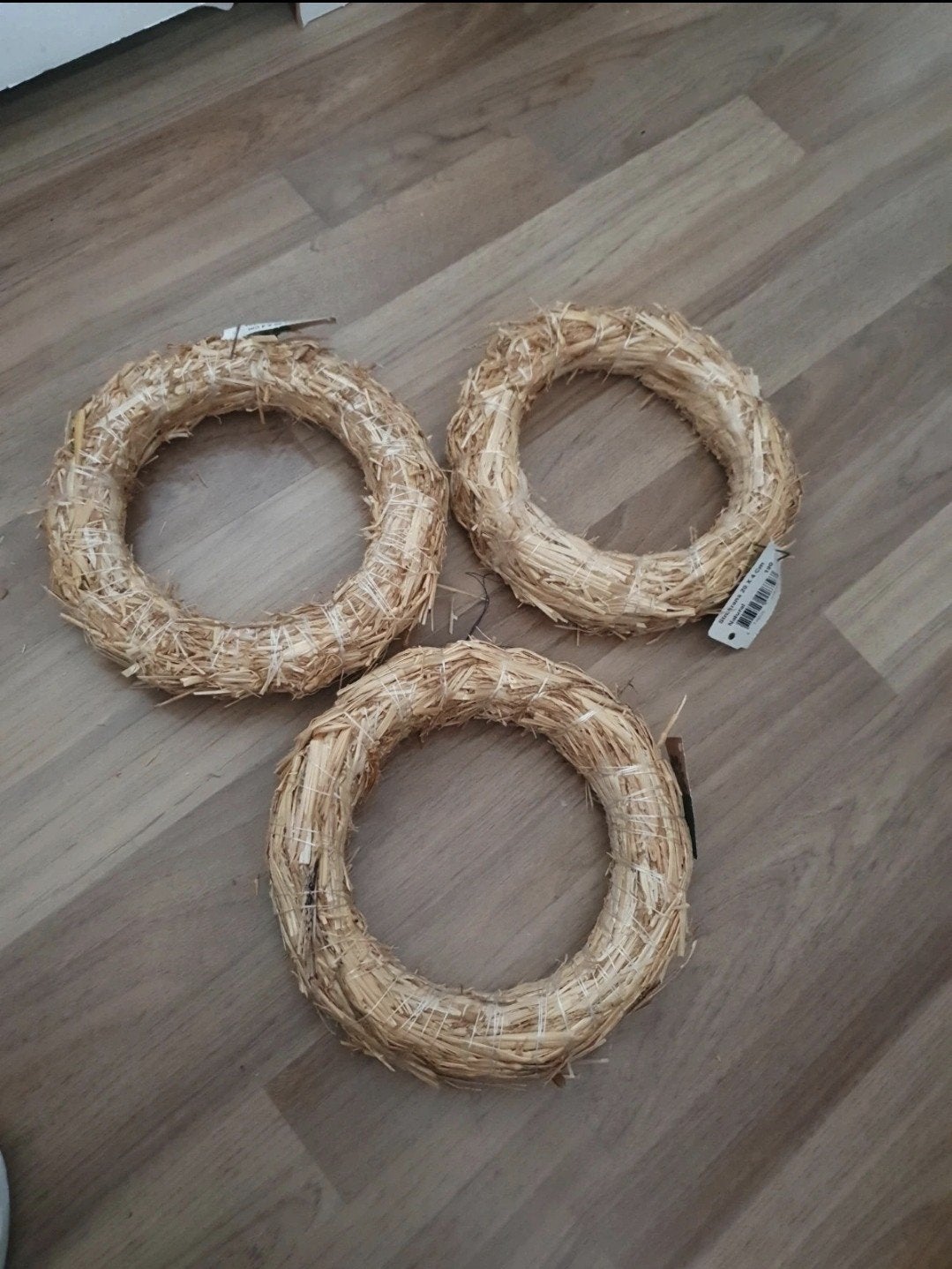 Strokransen 20 cm - Natuurlijke decoratie, Huis en Inrichting, Ophalen, Nieuw, Krans, Natuurlijk materiaal
