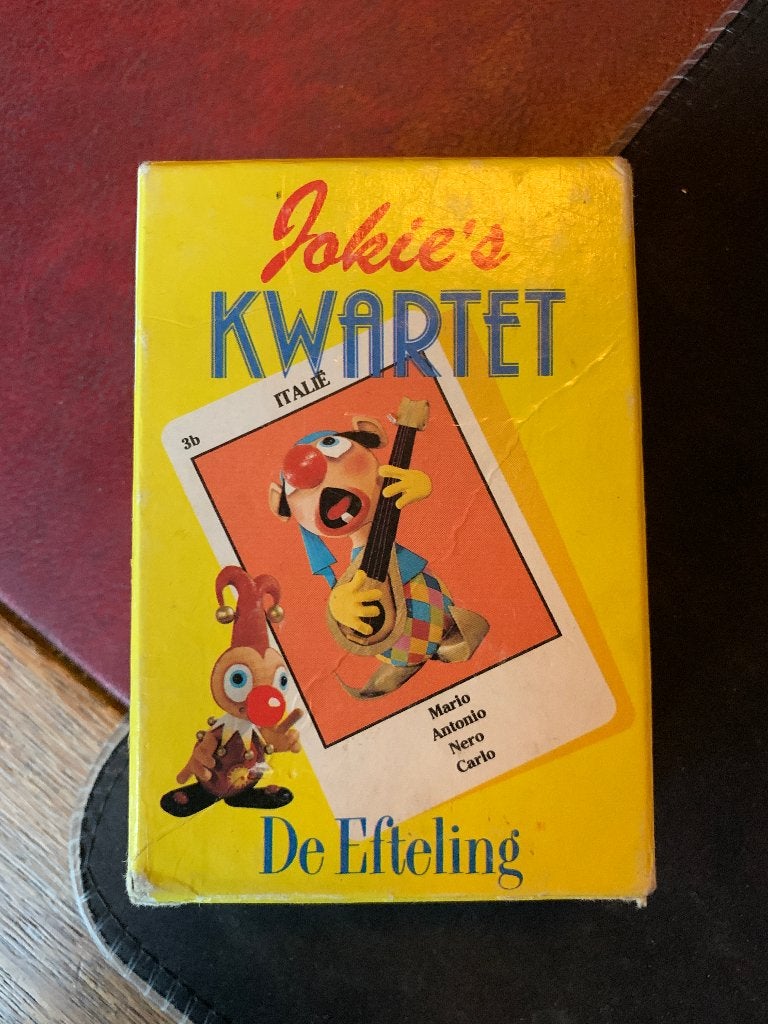Jokie's Kwartet - De Efteling Selecta 5491 kwartetspel, Ophalen of Verzenden, Gebruikt, Overige typen