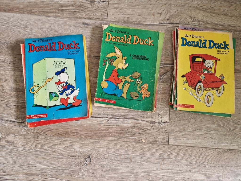 39 Donald Ducks uit 1968, Gelezen, Europa, Ophalen of Verzenden, Meerdere comics