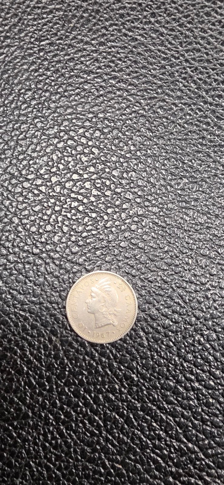 4#    Dominicaanse republiek 25 centavo 1967, Ophalen of Verzenden, Noord-Amerika