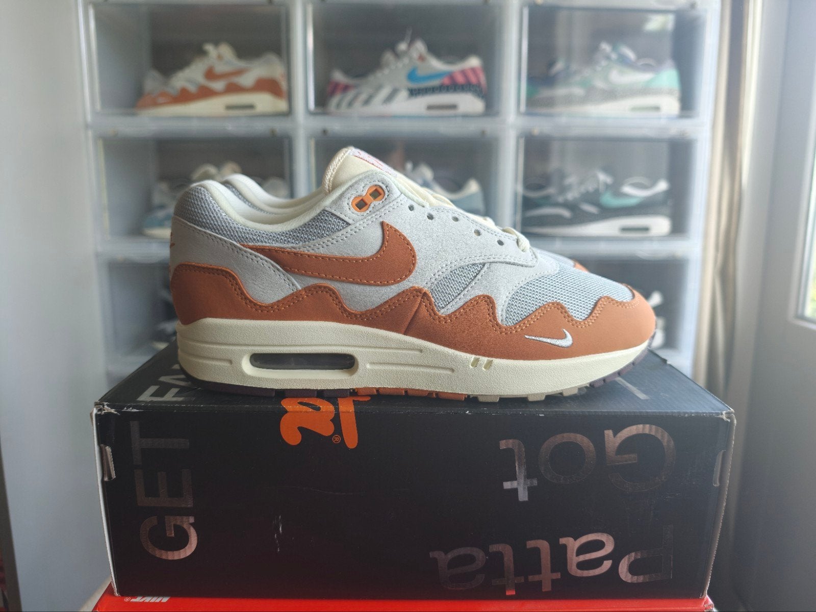 Nike Air Max 1 Patta Wave Monarch, Overige kleuren, Nike, Nieuw, Ophalen of Verzenden