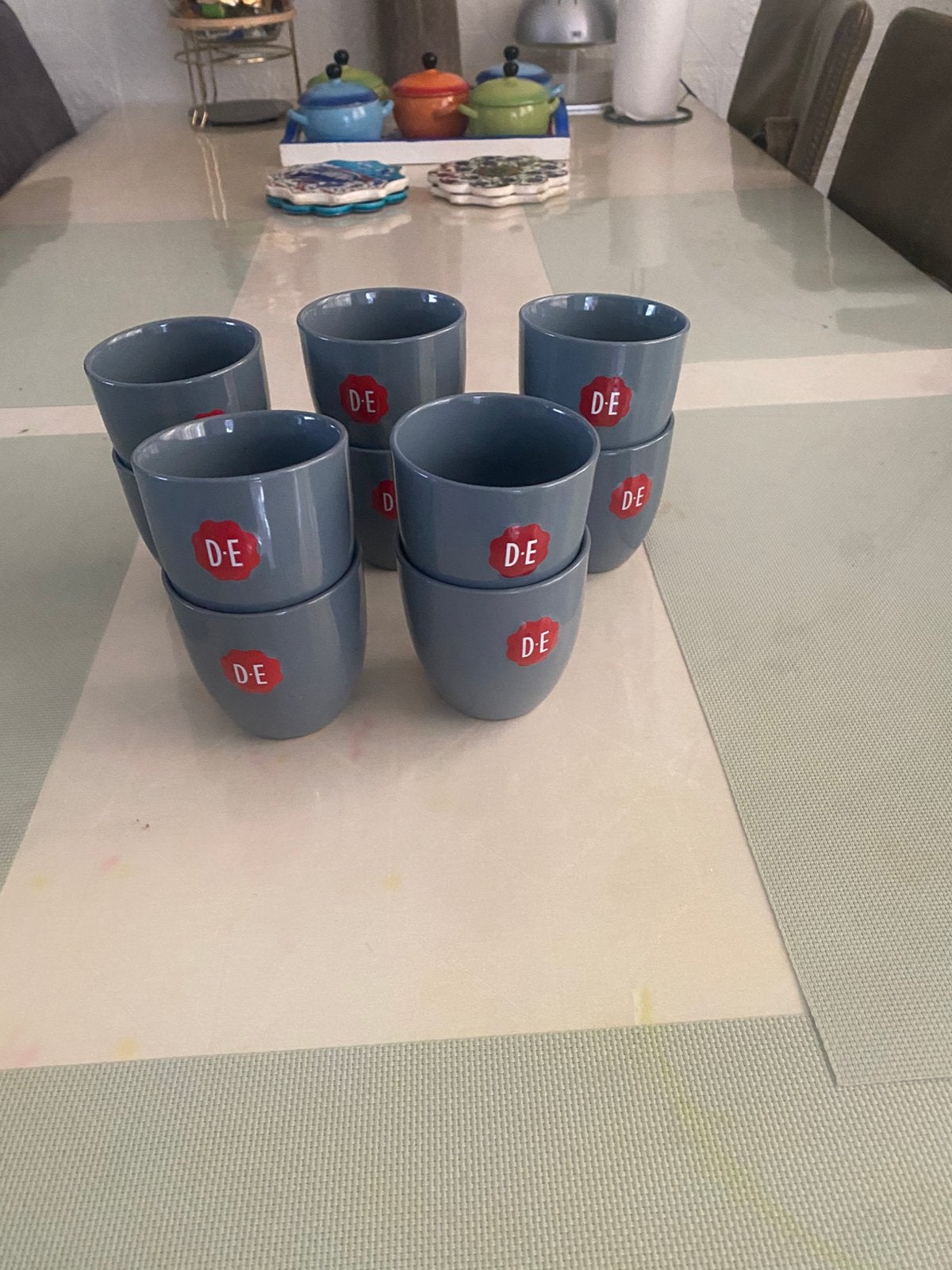 Koffiemokken, Rond, Ophalen of Verzenden, Zo goed als nieuw, Aardewerk