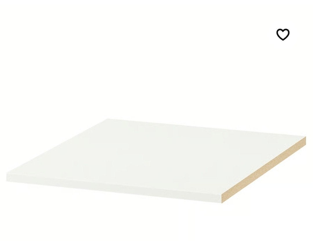 komplement plank wit 50 58 3, Ophalen, 50 tot 100 cm, Zo goed als nieuw, Minder dan 100 cm