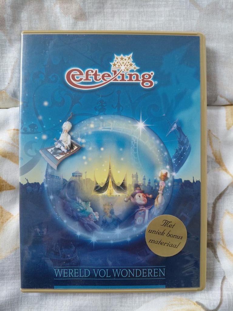 Efteling dvd - Wereld vol Wonderen - 2008, Verzamelen, Ophalen of Verzenden, Zo goed als nieuw, Overige typen