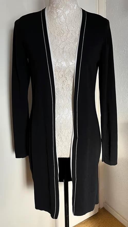 Claudia Strater openhangend vest maat 34/36, Ophalen of Verzenden, Nieuw, Maat 36 (S), Zwart