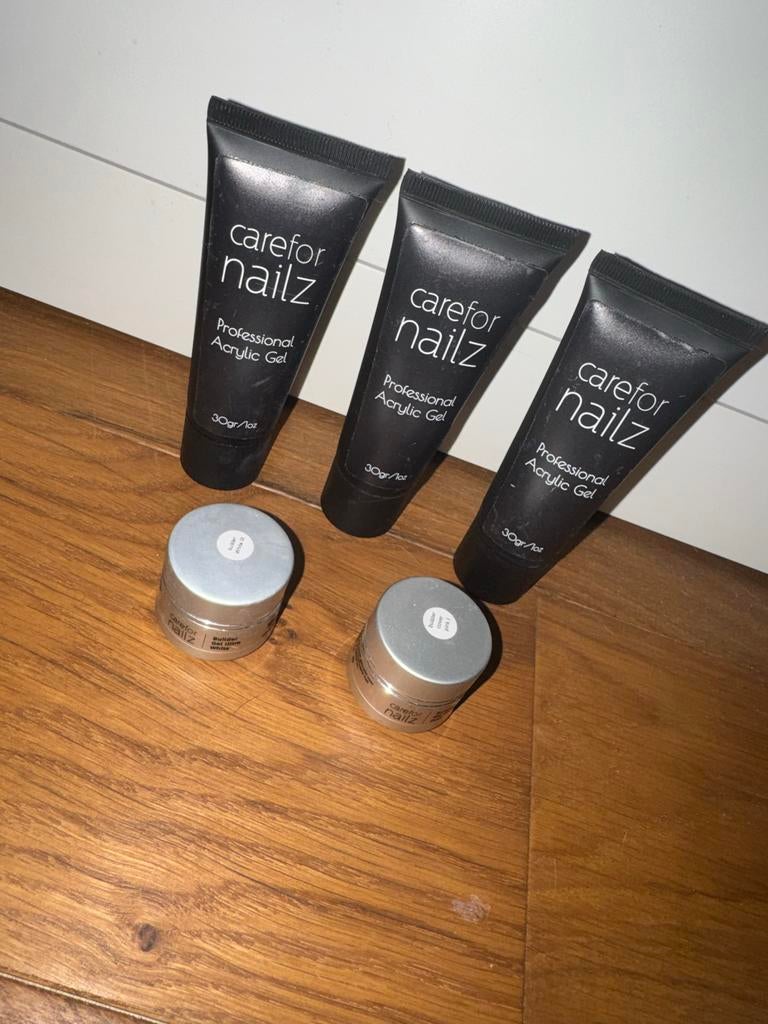 Nagelproducten: Acryl Gel en Gel. Nieuw, Overige kleuren, Nieuw, Ophalen of Verzenden, Handen en Nagels
