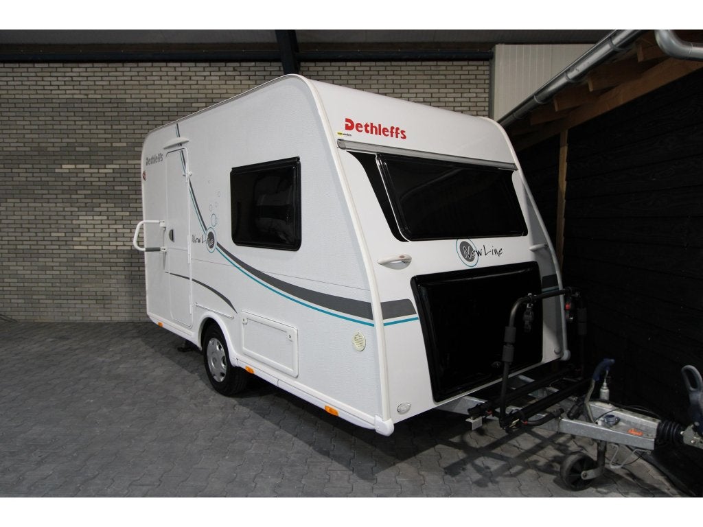 Dethleffs New Line 340 HK Mover-Luifel-2011-, Caravans en Kamperen, Dwarsbed, Rondzit, Luifel, Tot en met 2