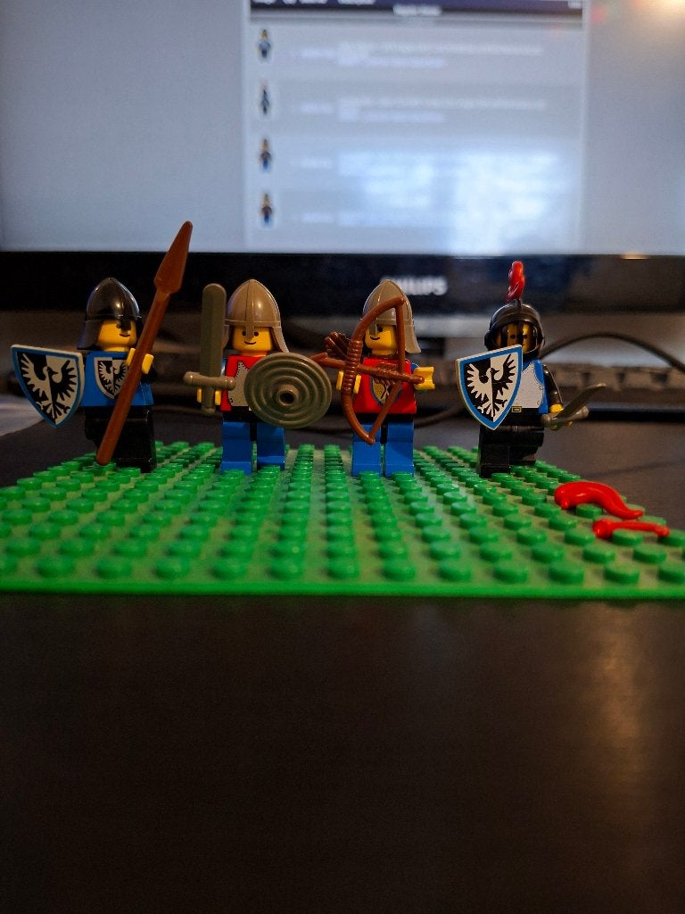 Lego 6103-2 Knights, Compleet, Lego, Ophalen of Verzenden, Zo goed als nieuw