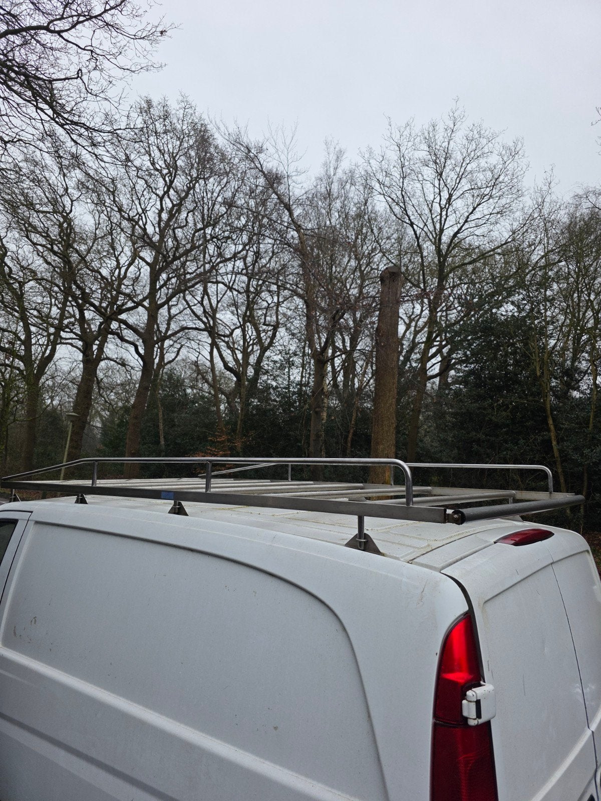 Equinox inpariaal dakdrager mercedes vito rvs compleet, Auto diversen, Dakdragers, Ophalen