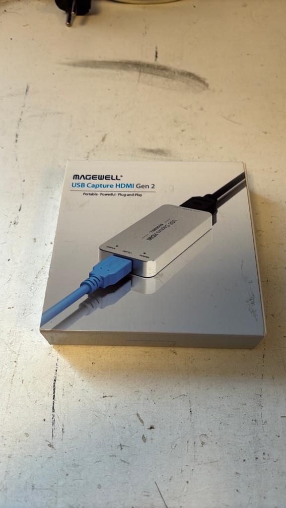 Magewell usb capture HDMI gen2, Ophalen of Verzenden, Zo goed als nieuw